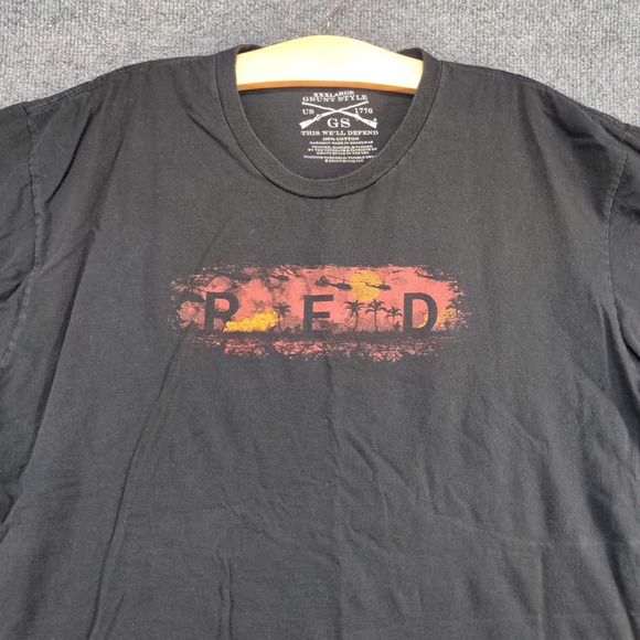 Grunt Style Men's R.E.D. T Shirt Black Size 3XL Remember Everyone Deployed - Picture 5 of 11